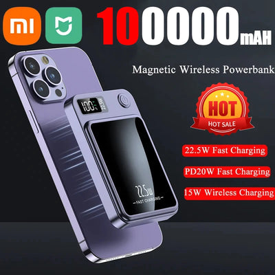  Magnetic Wireless Power Bank , wireless powerbank, magnetic powerbank